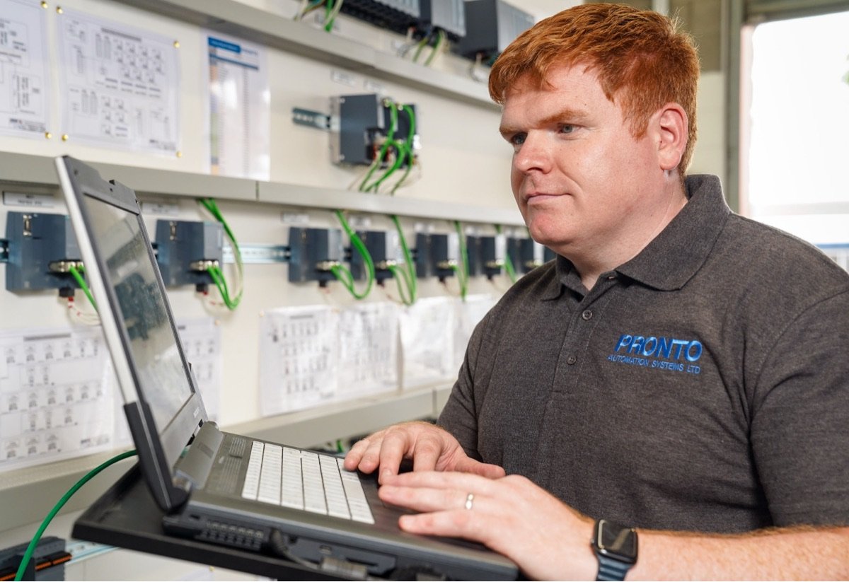 Rory McKeever at working on Pronto Automation project